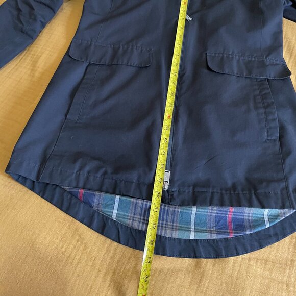 Pendleton Plaid Lined Rain Jacket - W's S, Black - Picture 4 of 10